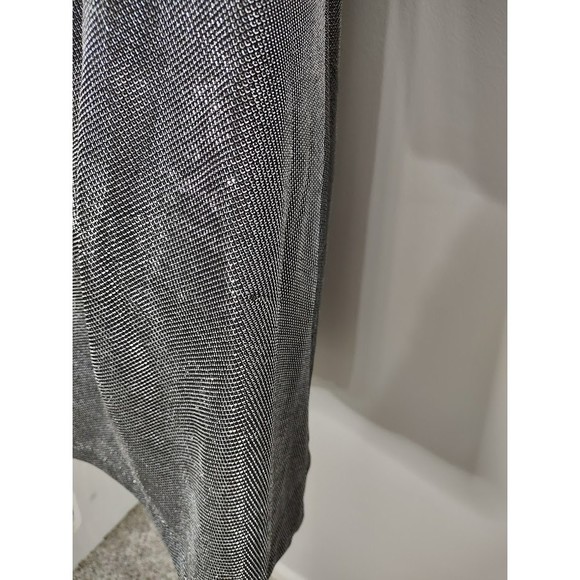 Everly Silvery Metallic Mini Strapless Mini Dress Medium - Picture 7 of 11